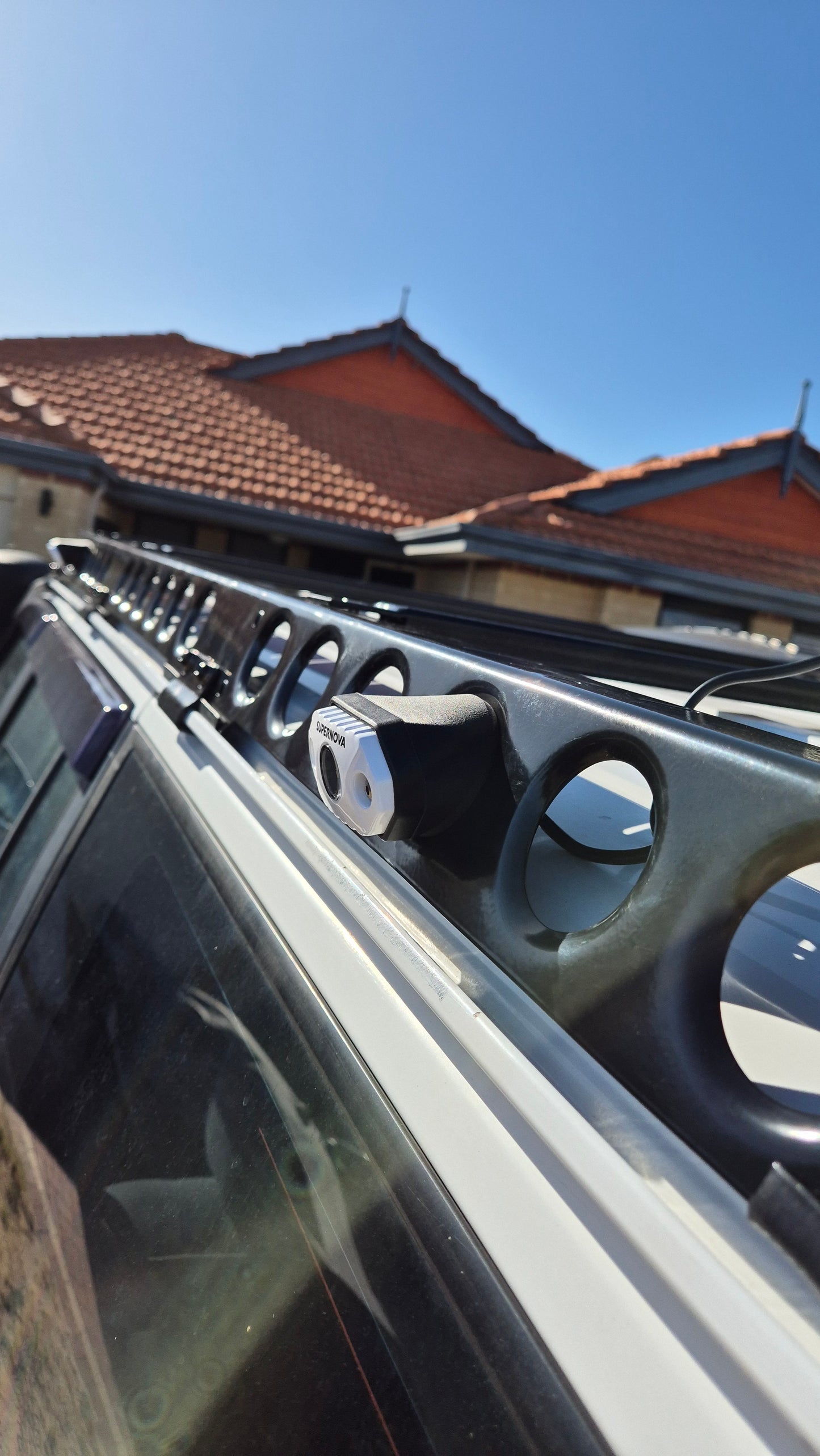 Rock Light Roof Rack Mounts