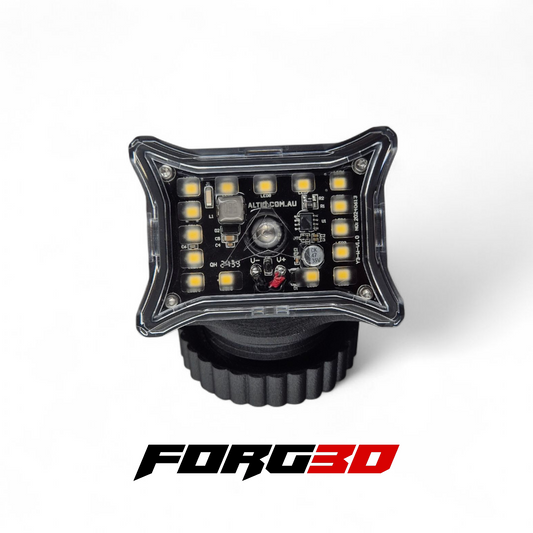 Rock Light Roof Rack Mounts